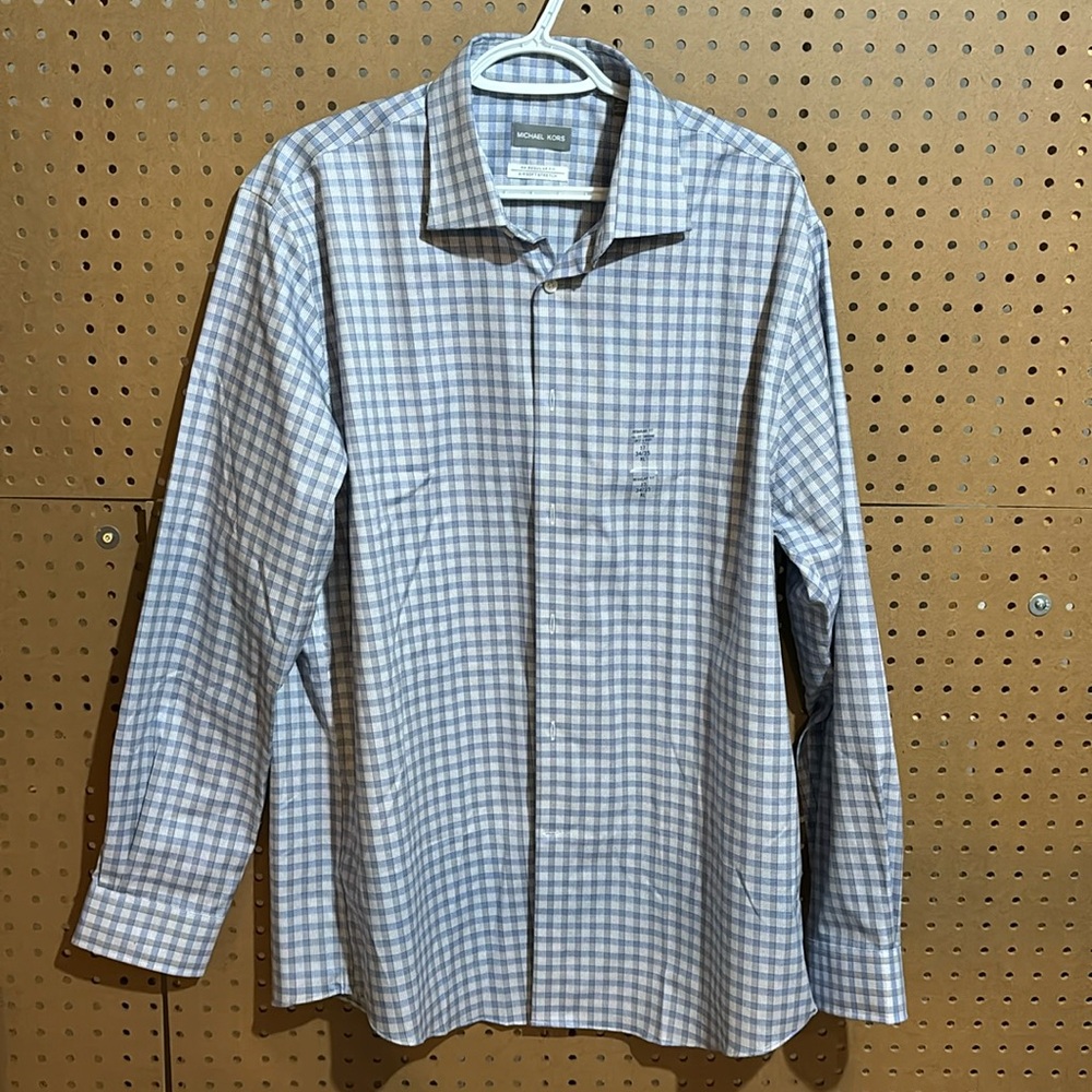 Michael Kors dress shirt regular fit size XL